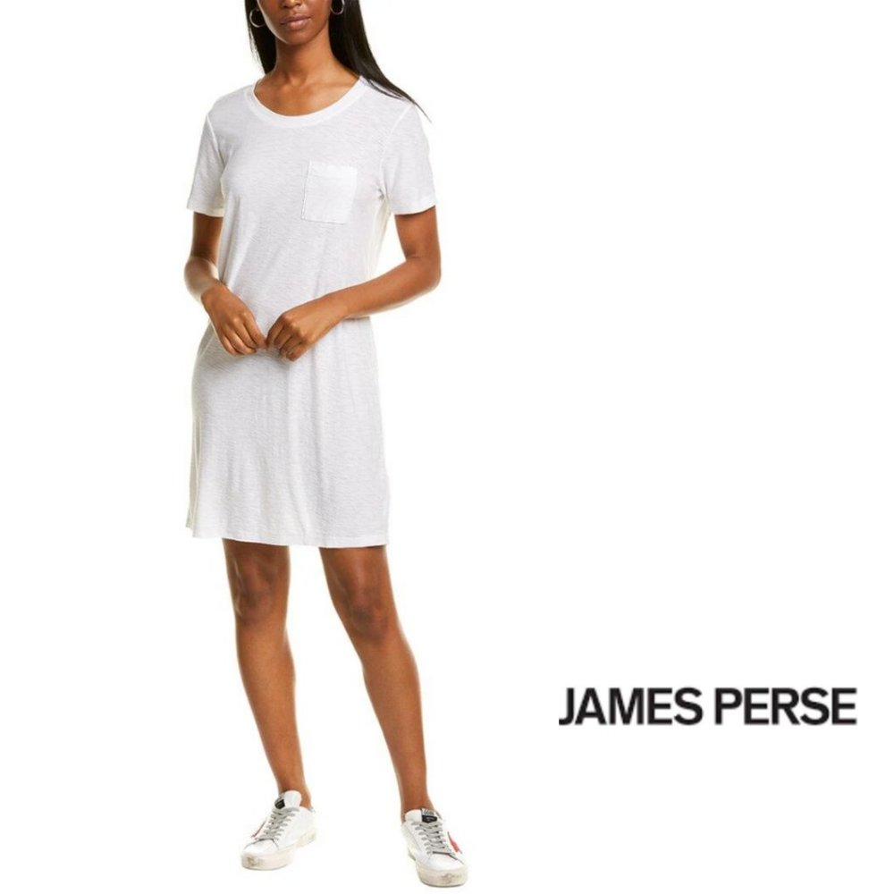 James Perse Pocket T Shirt Dress
